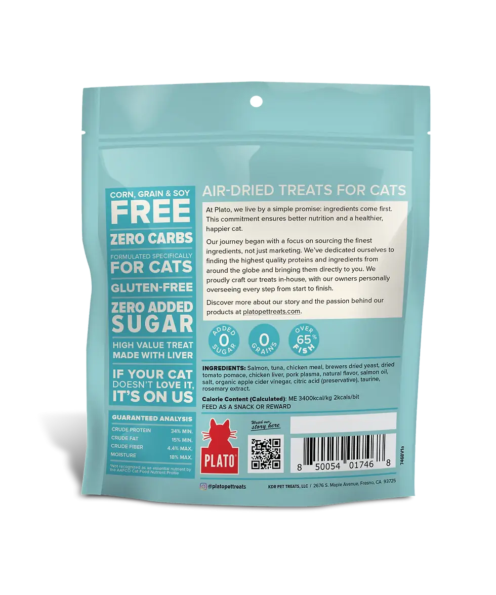 Thumbnail: Plato Tuna & Salmon Cat Treats