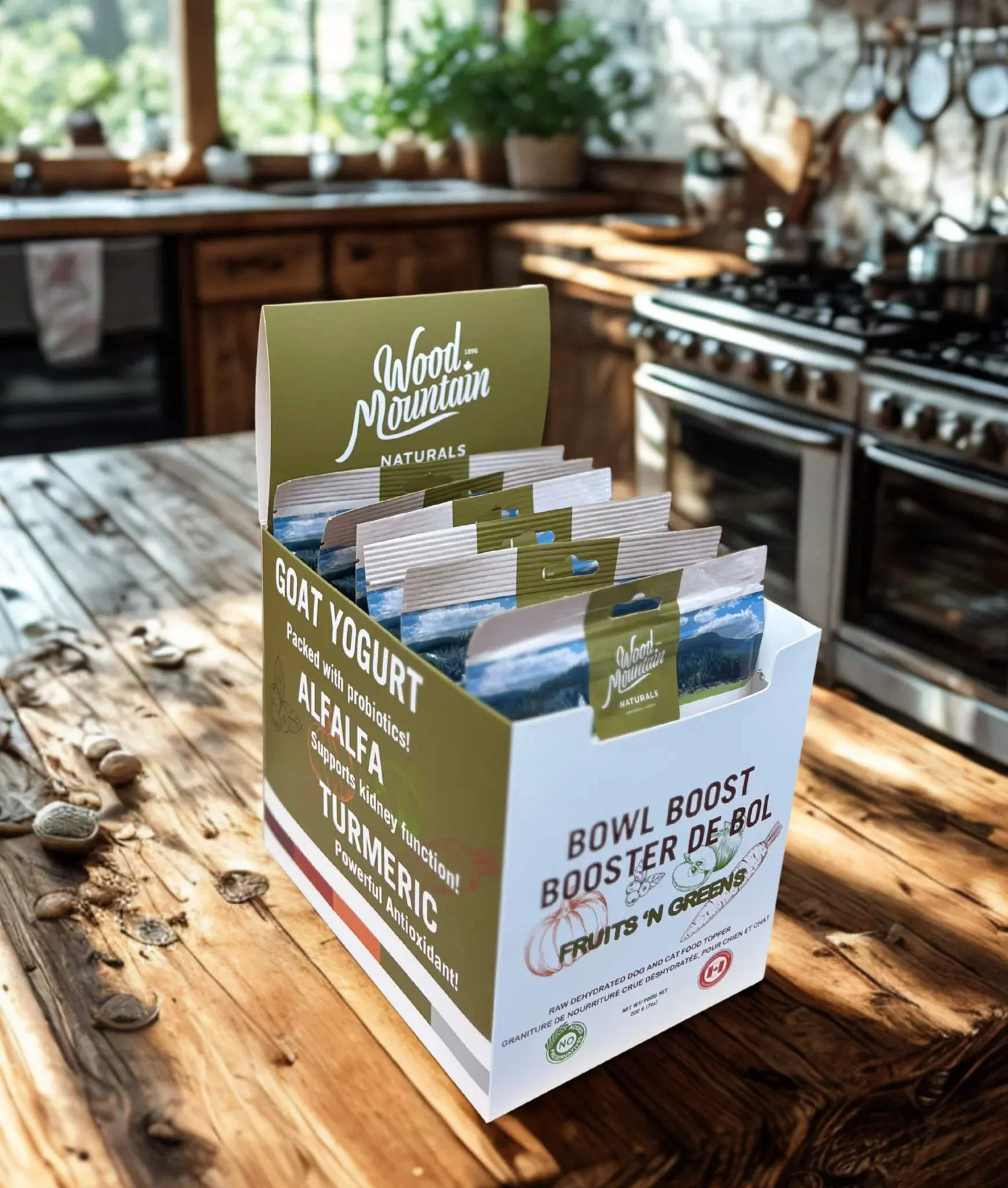 Wood Mountain Bowl Boost Topper - Fruits & Greens