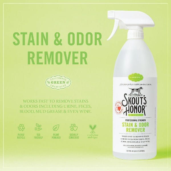 Thumbnail: Skout's Honor Stain & Odor Remover - powerful cleaner for tough stains and odors.