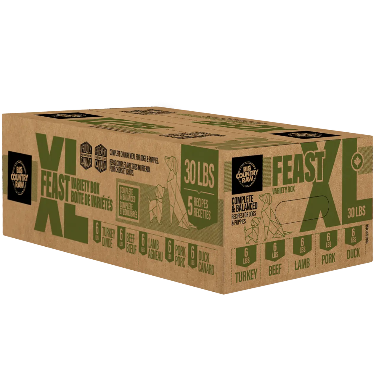 Big Country Raw XL Feast 30 lb