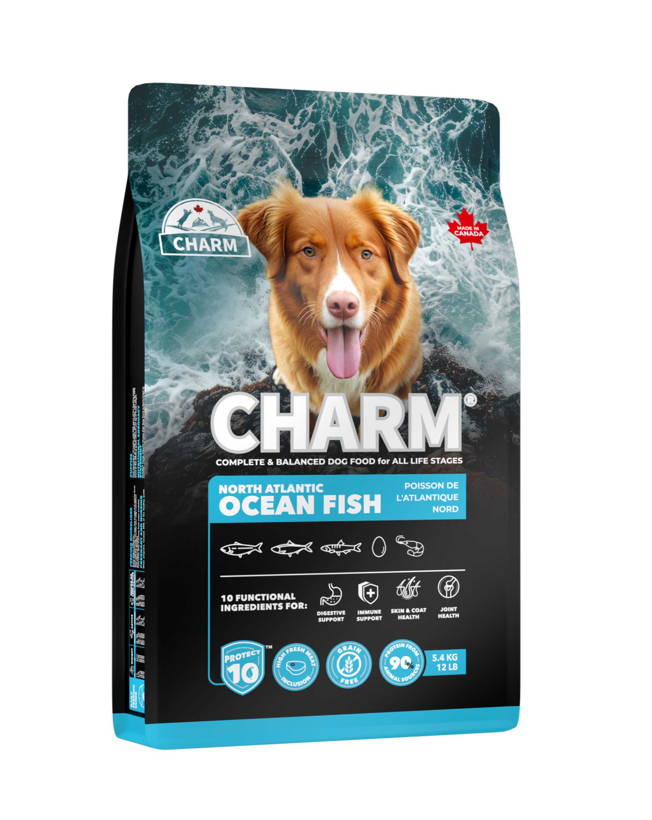 Charm North Atlantic Ocean Fish Dry Dog Food