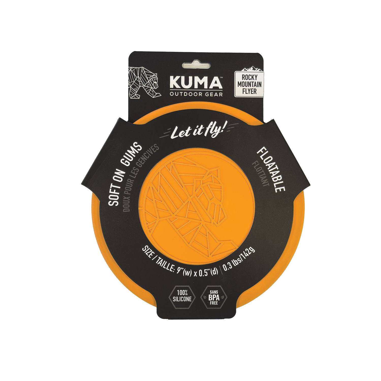 Kuma Pets Rocky Mountain Flyer - Orange