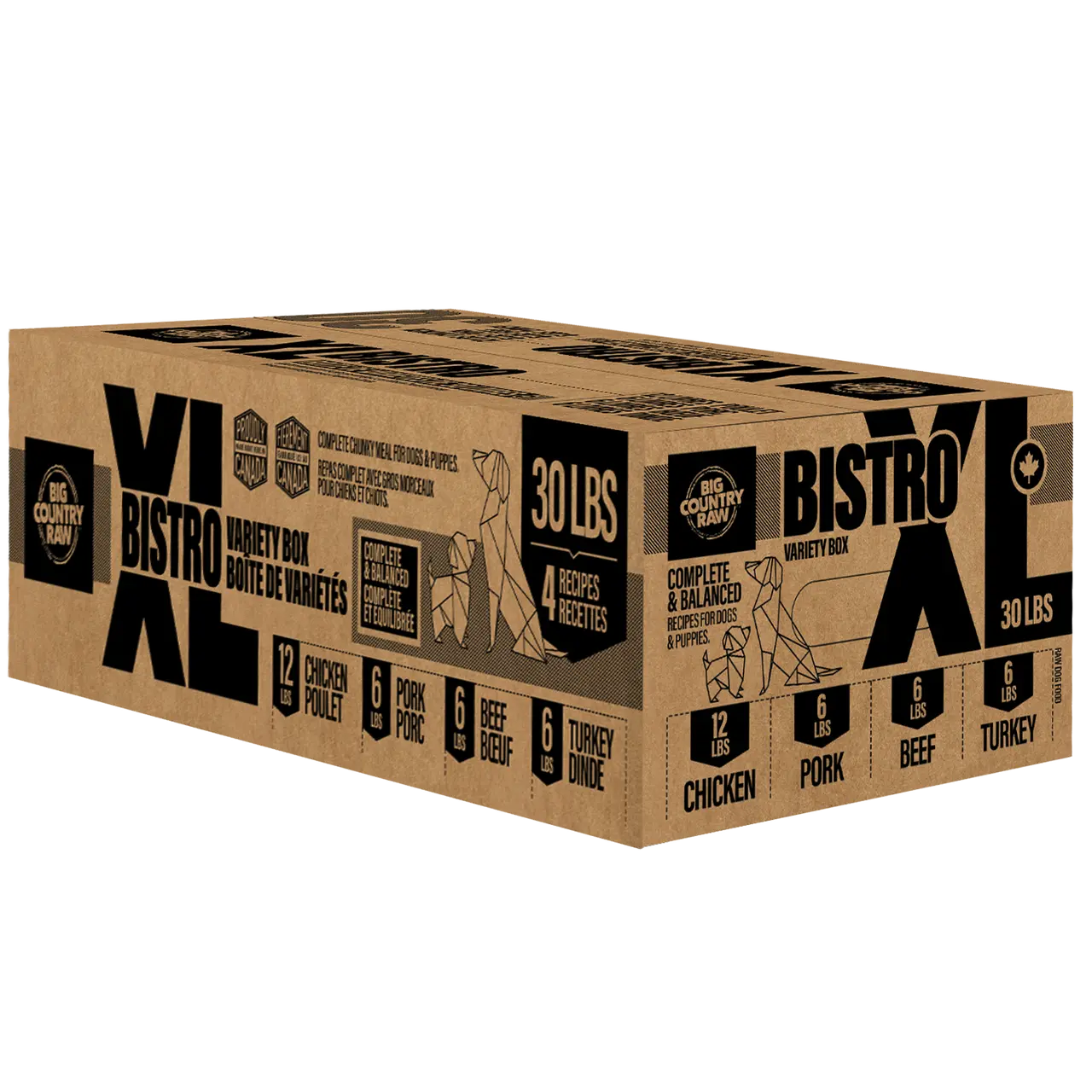 Big Country Raw XL Bistro 30 lb