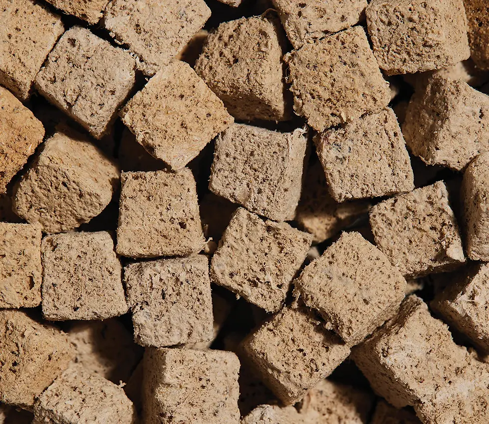 Thumbnail: Open Farm Salmon & Mackerel Kitty Cubes Treats