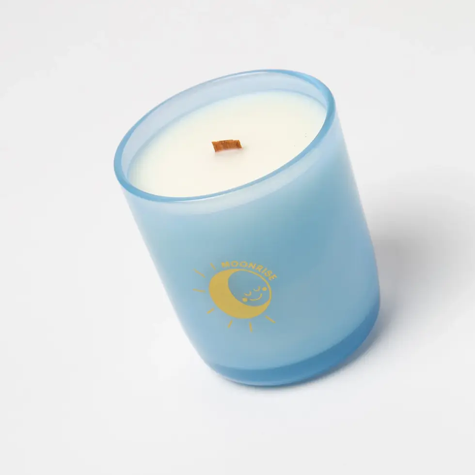 Thumbnail: Milk Jar Co. Moonrise Candle, natural soy candle with a calming evening scent, available at CHOW Bella Pet Health Store.