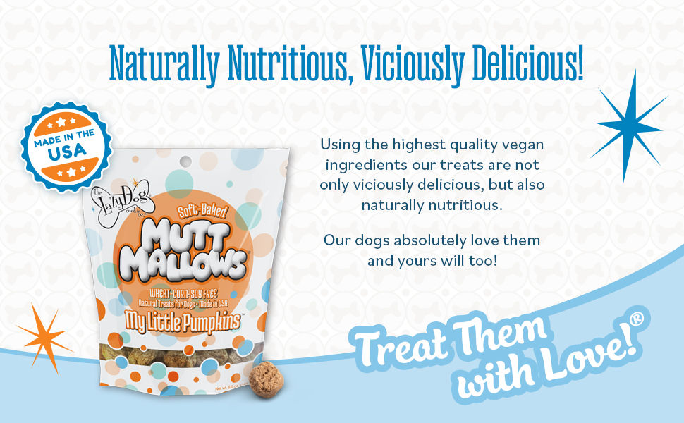 Thumbnail: The Lazy Dog Cookie Co. Mutt Mallows - My Little Pumpkins