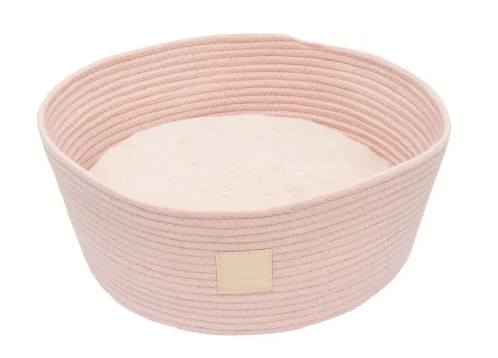 Thumbnail: A stylish rope basket bed, perfect for providing your pet with a comfortable and cozy lounging spot.