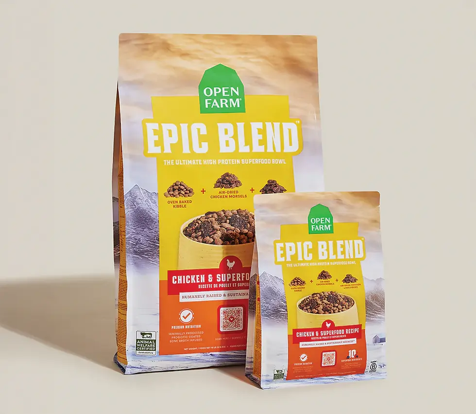 Thumbnail: Open Farm Epic Blend Chicken & Superfood Blend