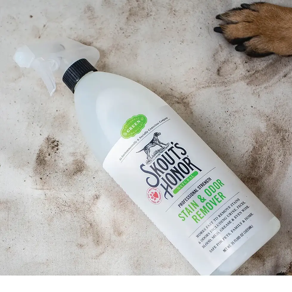 Thumbnail: Skout's Honor Stain & Odor Remover - powerful cleaner for tough stains and odors.