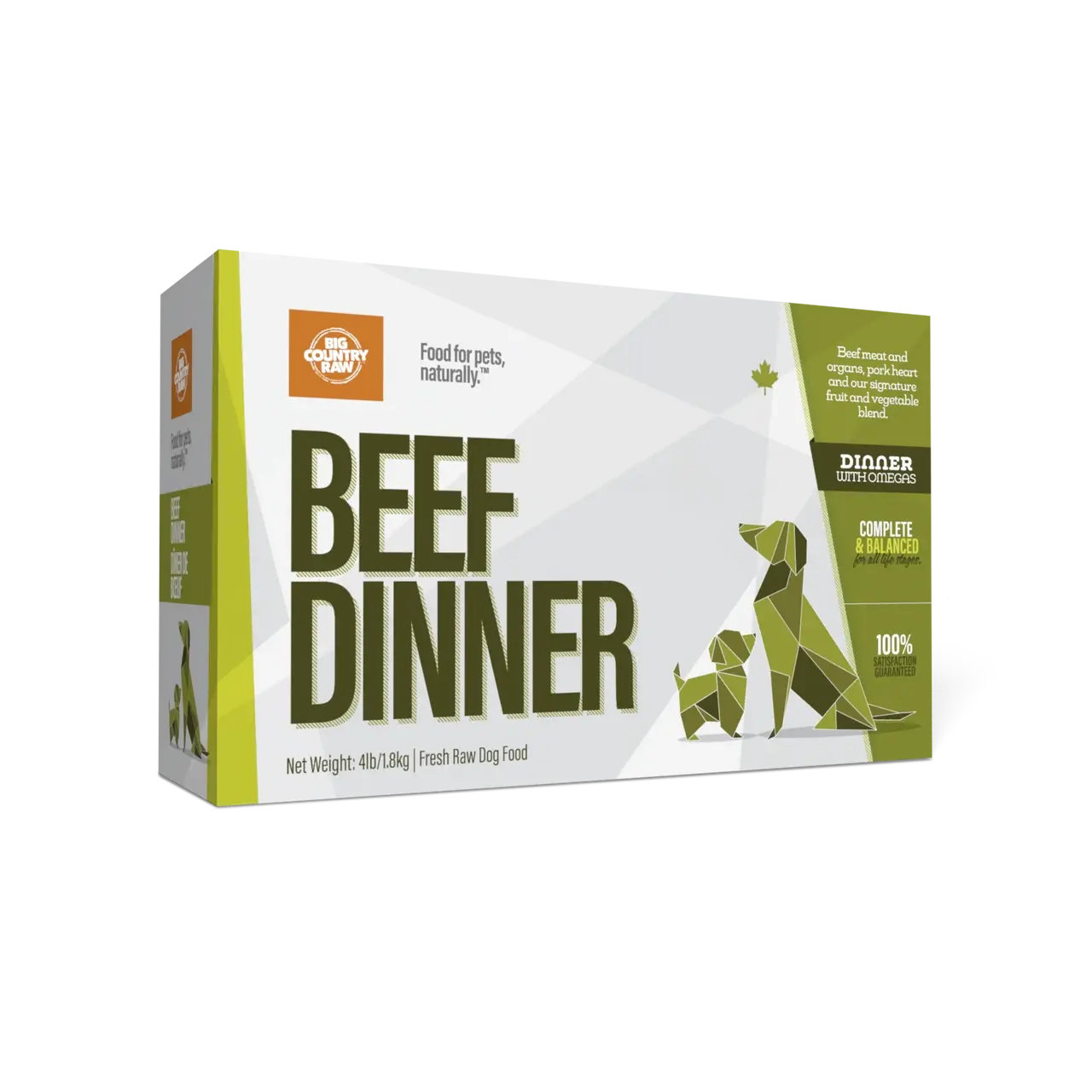 Big Country Raw Beef Dinner