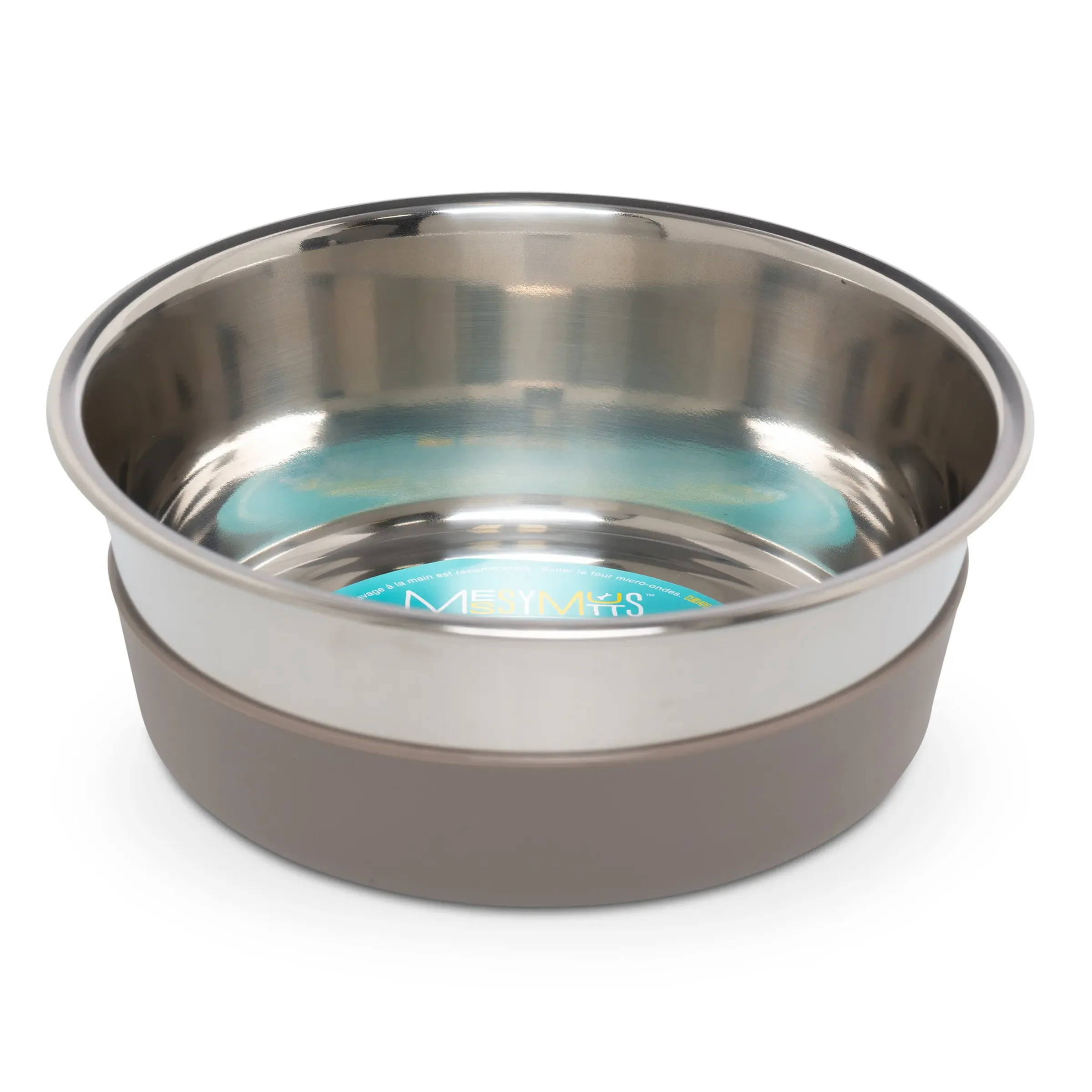 Messy Mutts Heavy Gauge Stainless Steel Dog Bowl
