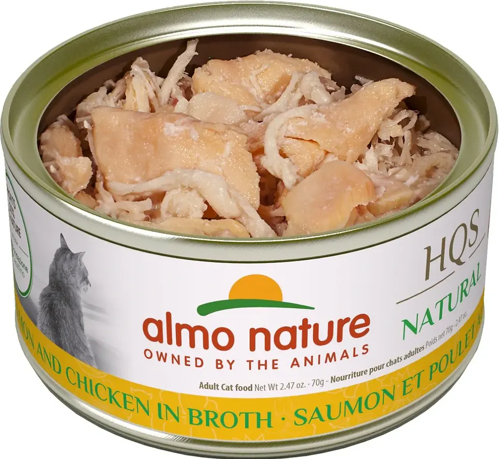 Thumbnail: Almo Nature Salmon & Chicken Canned Cat Food