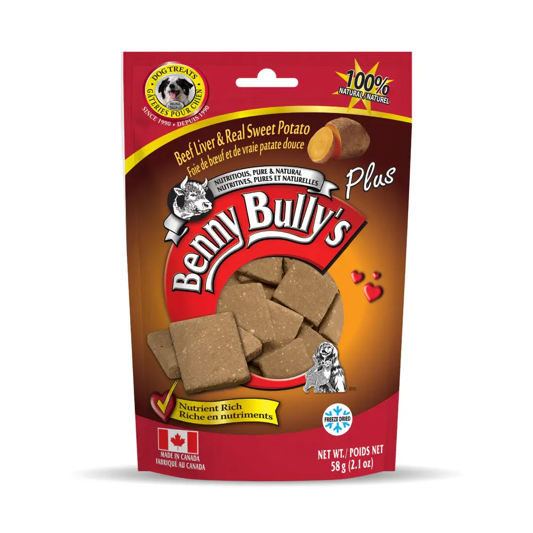 Benny Bully's Beef Liver & Sweet Potato Treats