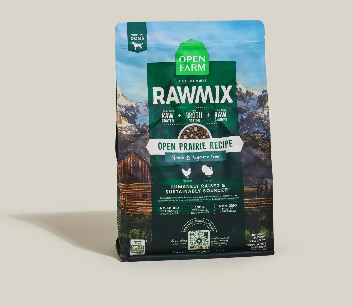 Open Farm Grain Free RawMix Open Prairie