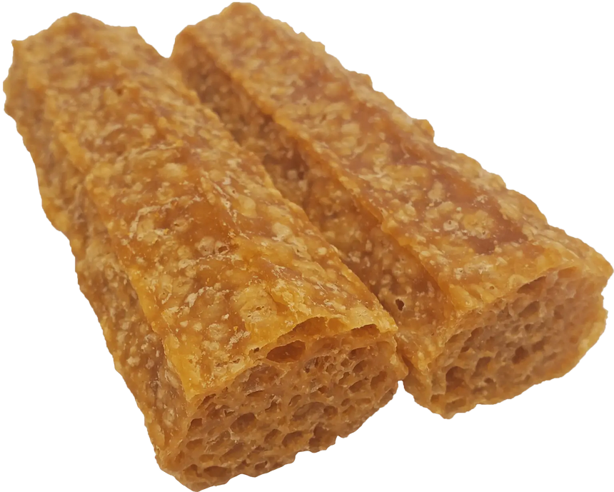 Thumbnail: Himalayan Pet Happy Teeth Bacon, a natural chew that supports dental health, available at CHOW Bella Pets