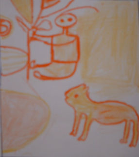 hyena attack, south sudan, child, art therapy, Africa