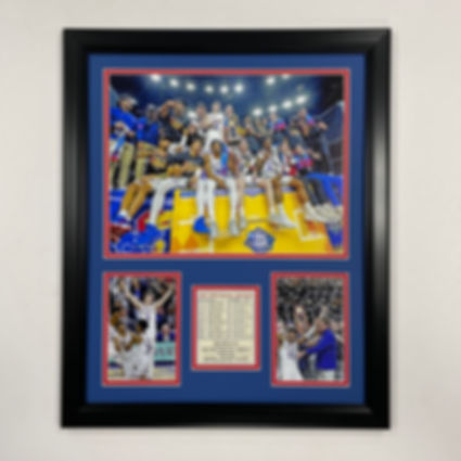 Kansas Jayhawks | 2021-2022 National Champions | 18 x 22 Podium