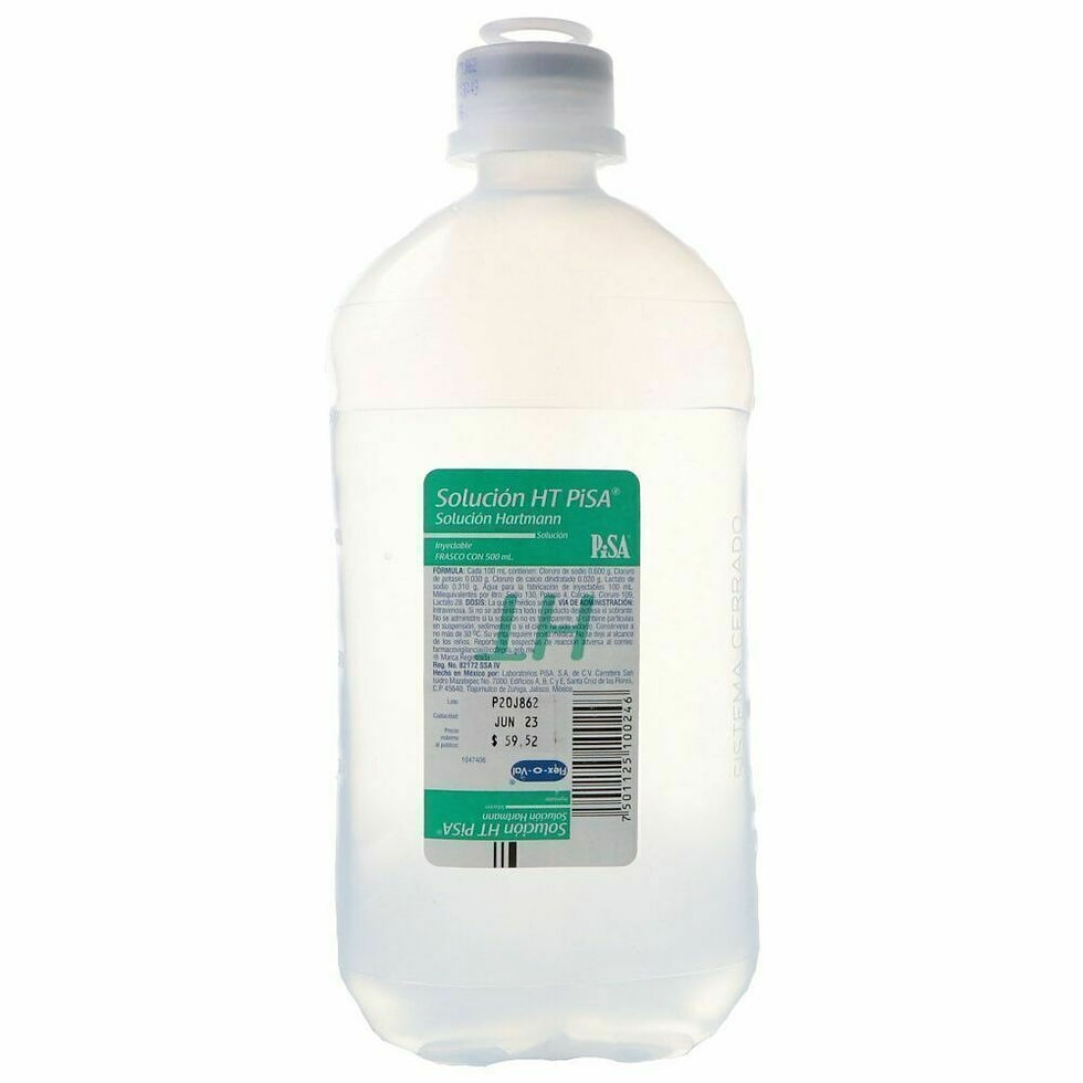 010 000 3615 SOLUCION HARTMANN. SOLUCION INYECTABLE