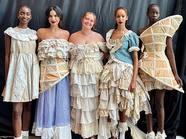 Anna Shirley with her Graduate Collection