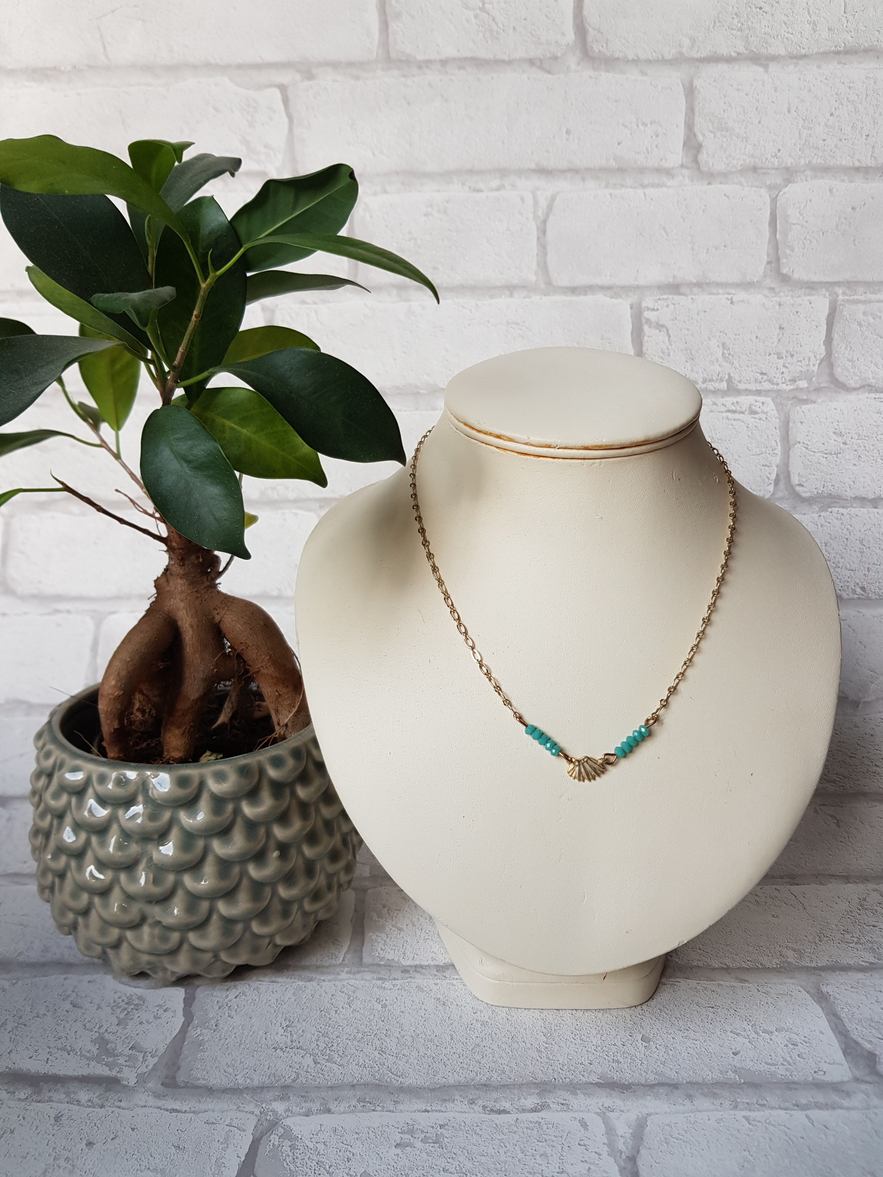Collier Angy turquoise