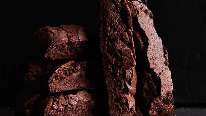 bittersweet chocolate biscotti