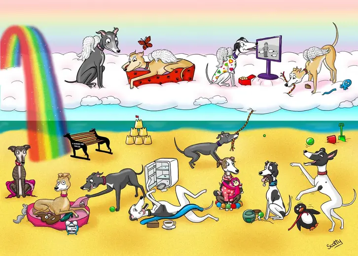 Greyhound heaven