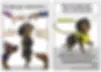 Visual story of how a dog in yellow helps anxious dogs