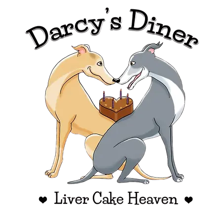Logo design for Darcy's Diner liver cake heaven