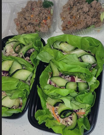 Meal Prep Asian Wrap Veg or Not