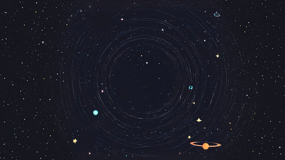 An entire multiverse with empty space in