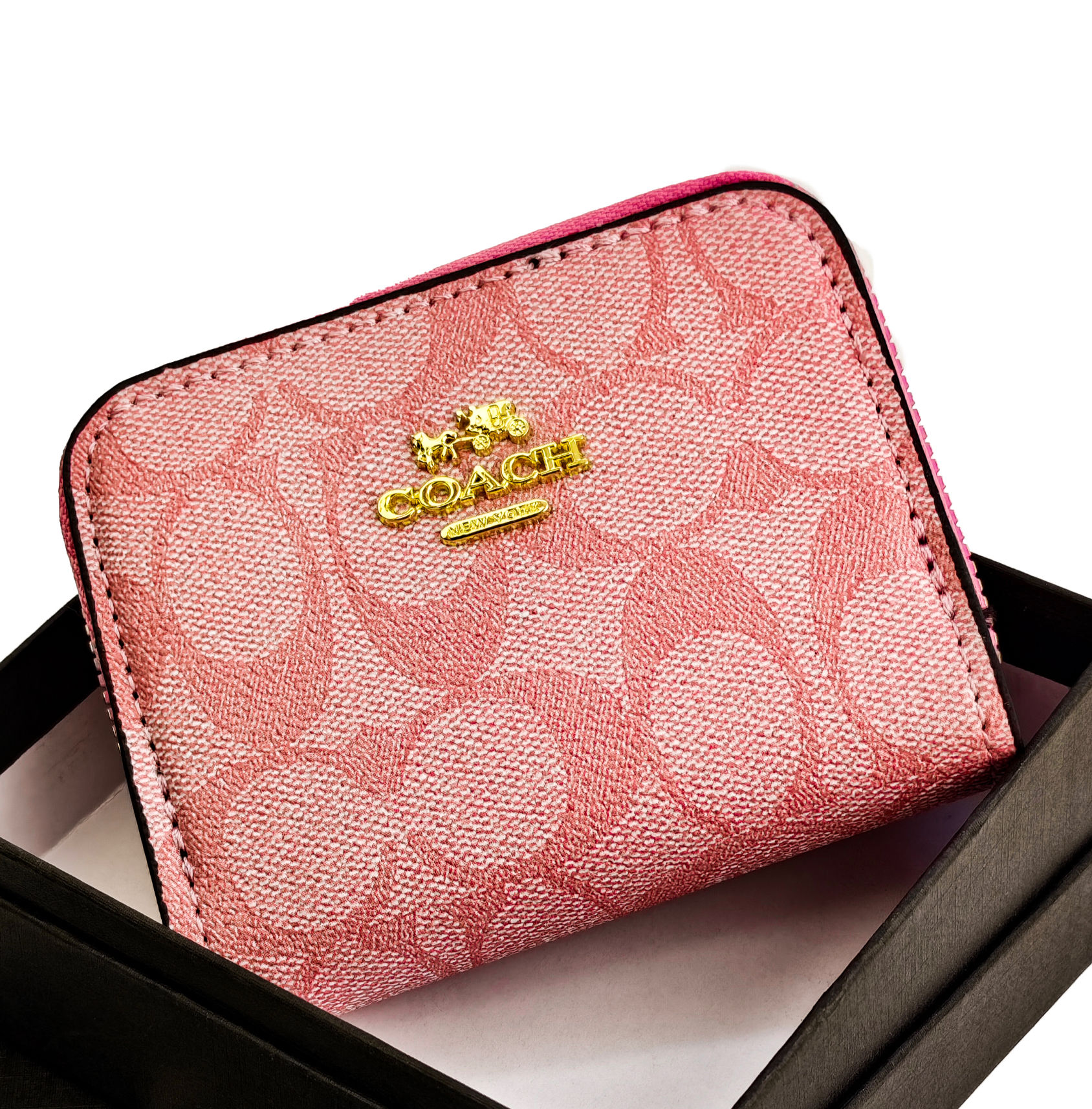 Signature Coach Canvas Wallet