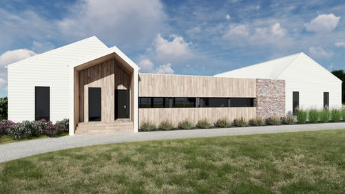 rural farm house living