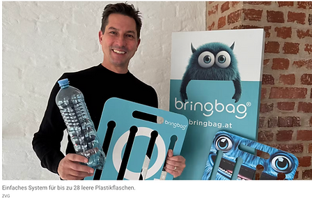 Gernot Glasl - Erfinder von bringbag