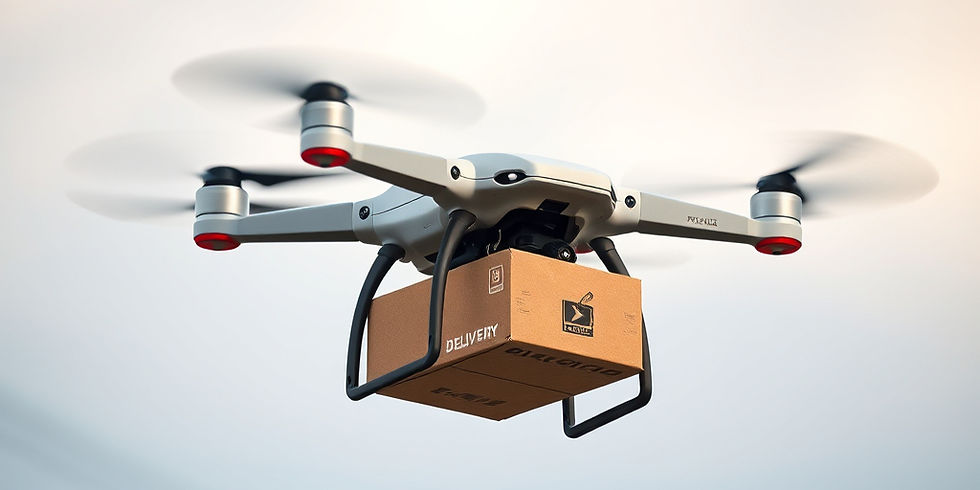 Mi lesz a futárkodás jövője?Robotfutárok és drónok.