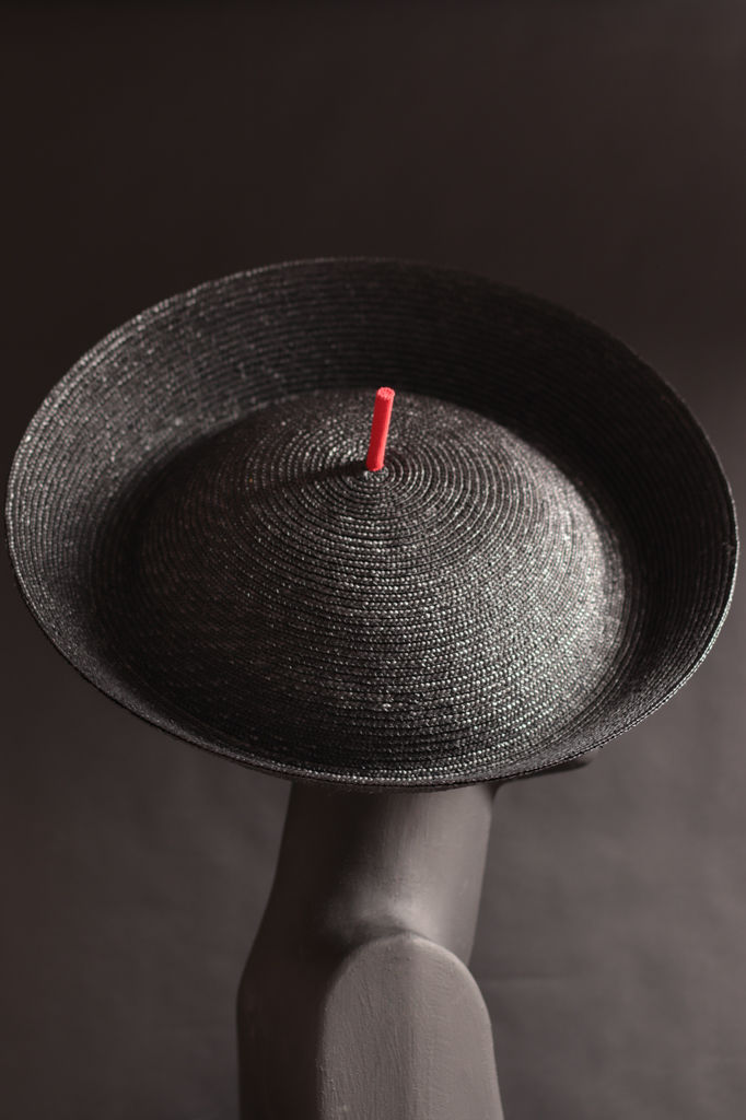 Miniature : Pointillé TGM noir rouge - Serre-tête