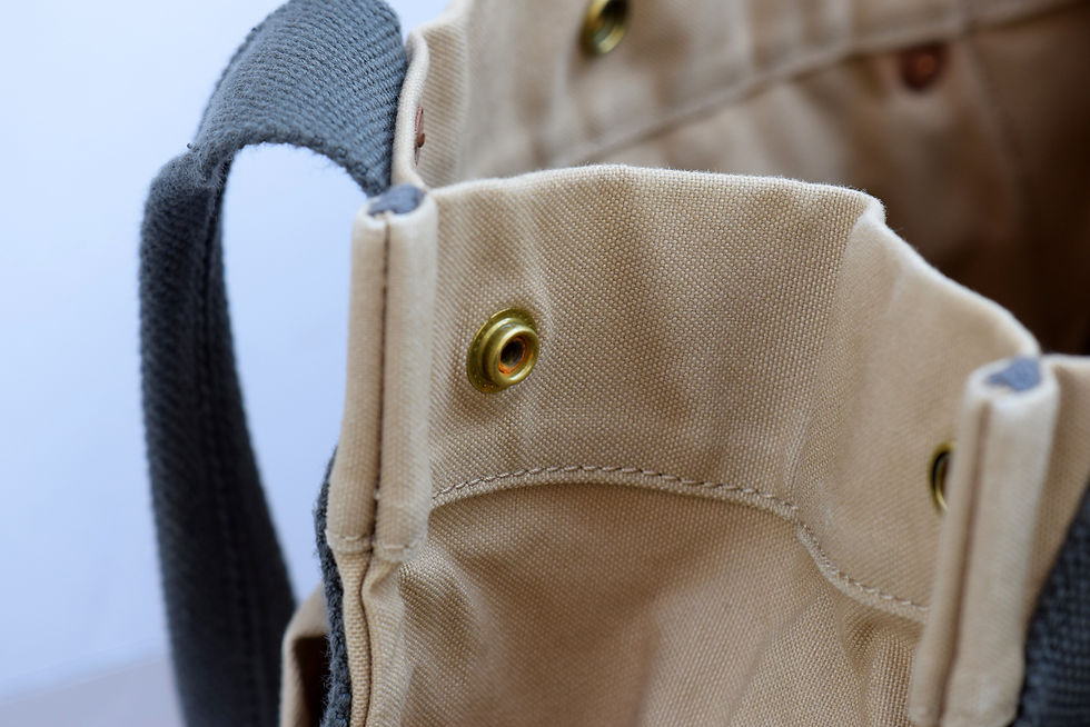 Thumbnail: Multi Pockets JP Canvas Tote Bag,Bag,Bags,Shoulderbag,canvas,vintage,Washcanvas,alternative country,alternativecountryjapan