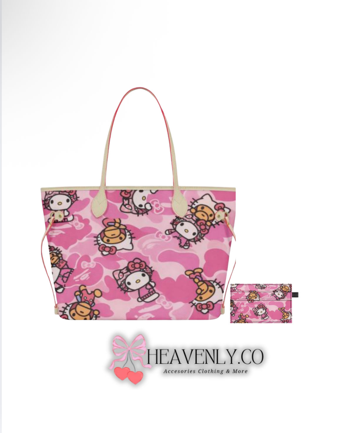 Pink Hk tote 