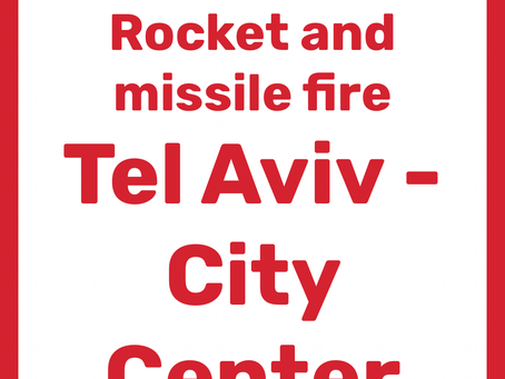 Tonight's Incoming Rocket Siren Freaked Me Out
