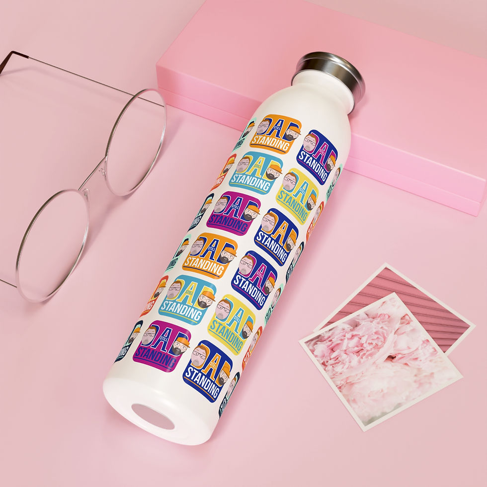 Thumbnail: Slim Water Bottle — Dad Still Standing Collage