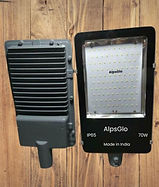 Street lights-plain glass