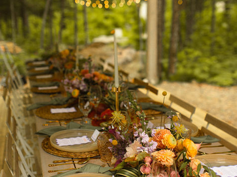Table d'honneur de mariage