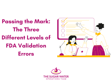 Passing the Mark: The Three Different Levels of FDA Validation Errors