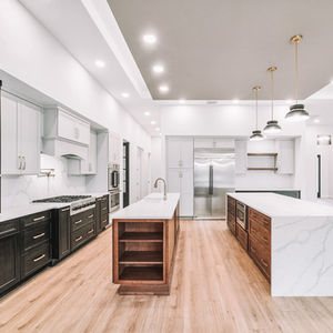 Timeless Design Kitchen with a Modern Touch, designed by Southern Home & Design, built by Arlo Homes Construction.