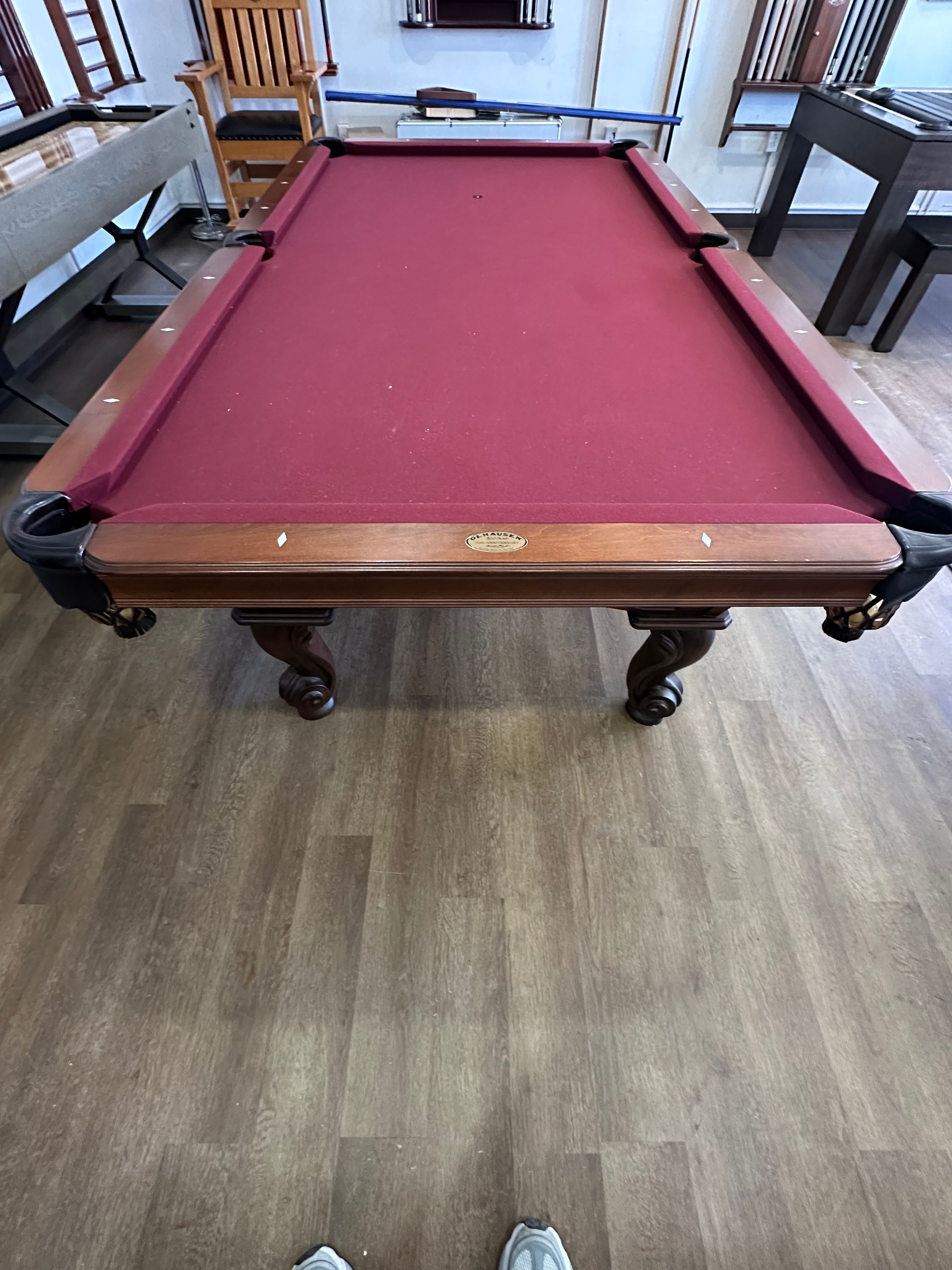 Olhausen Custom 8.5 ft pool table