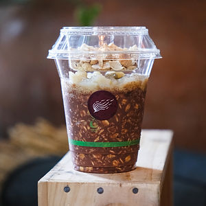 Chocolate & Banana Overnight Oats