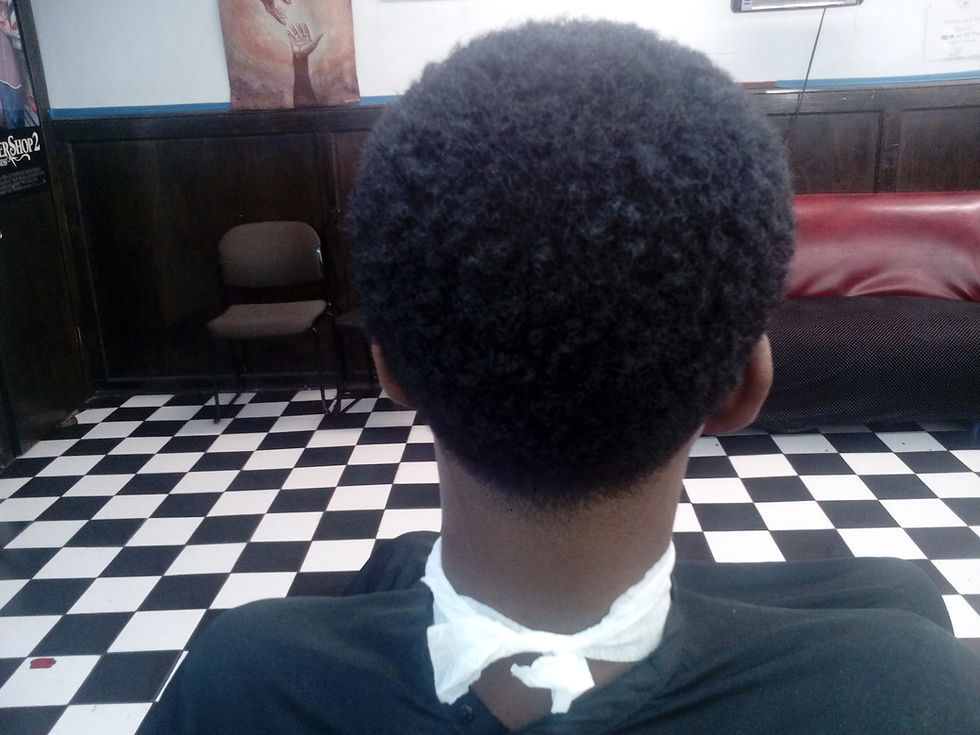 Thumbnail: CURLIE TOP LIGHT TEMPLE FADE