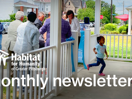 Habitat Pittsburgh Monthly Newsletter - April 2025