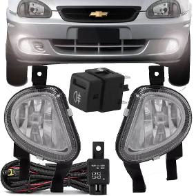 Miniatura: Kit Farol De Milhas com Chicote Universal/ Relê/ Fusível/ Botão e Lâmpada