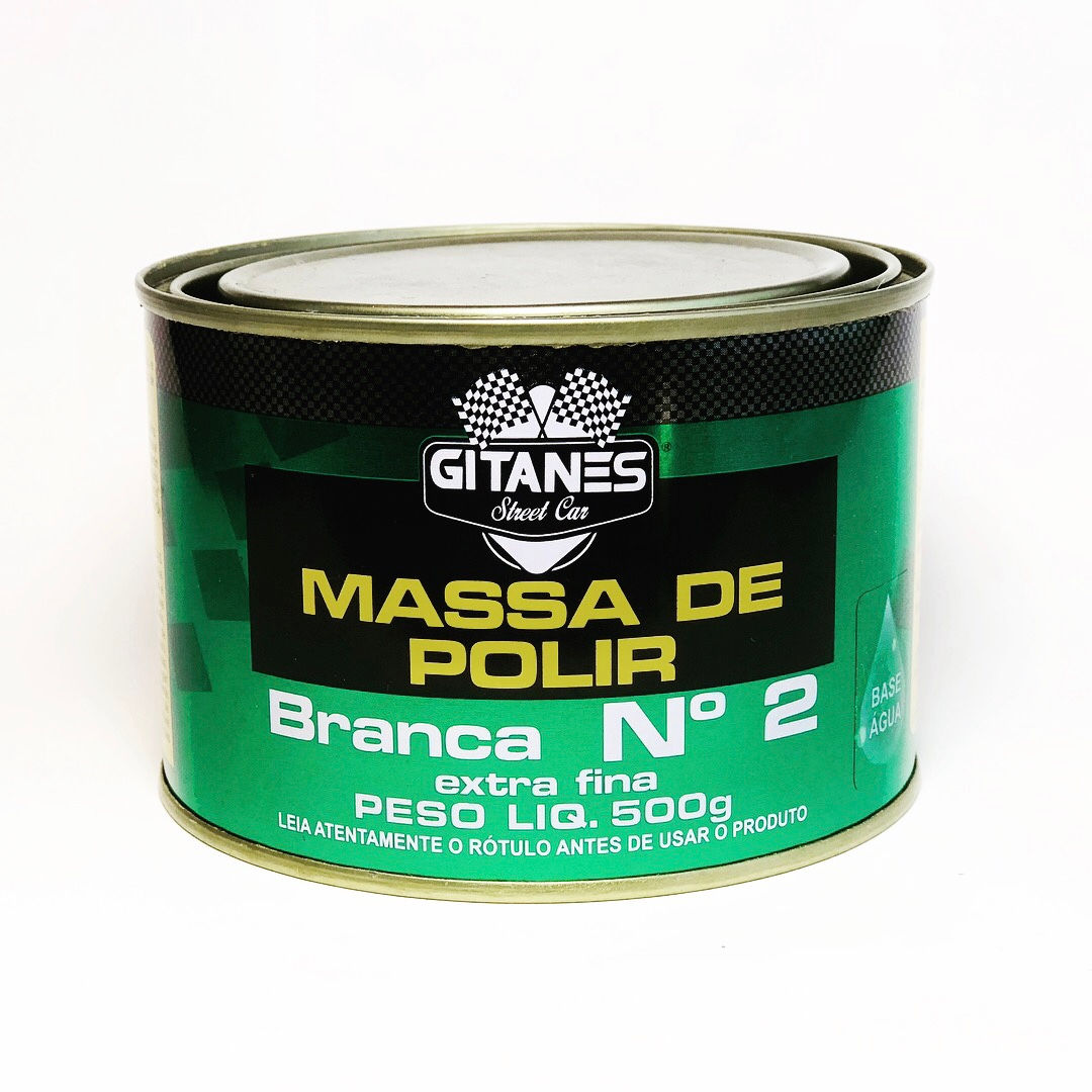 MASSA P/ POLIR BASE AGUA N2 500G GITANES