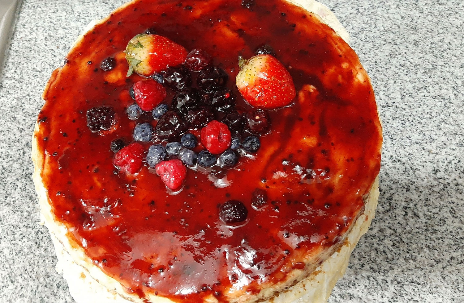 CHEESCAKE DE BERRIES